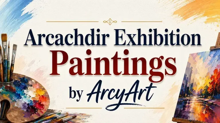 Arcachdir Exhibition Paintings by ArcyArt